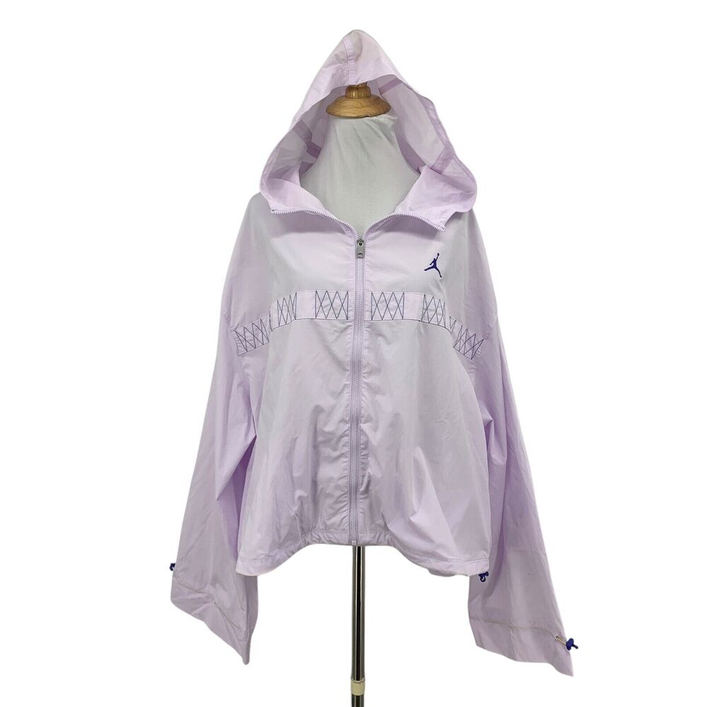 Nike Jacket Womens 1X Plus Princess Air Jordan Lightweight Loose Zip Up Hooded